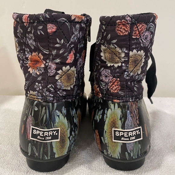 Floral Sperry Boots - Picture 9 of 9